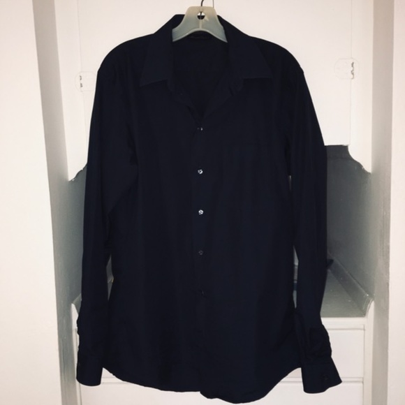 EUC Kenneth Cole New York Men's Dark Green Dress Shirt - Small - Picture 11 of 12